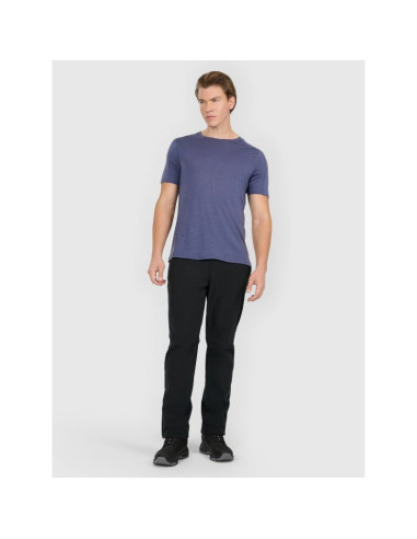 Koszulka trekkingowa z wełną merino męska 4f 4fwaw25tftsm1526-32s