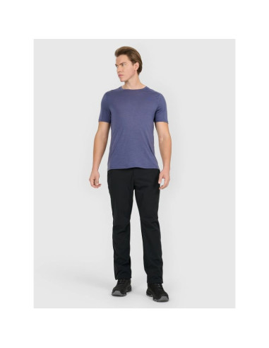 Koszulka trekkingowa z wełną merino męska 4f 4fwaw25tftsm1526-32s