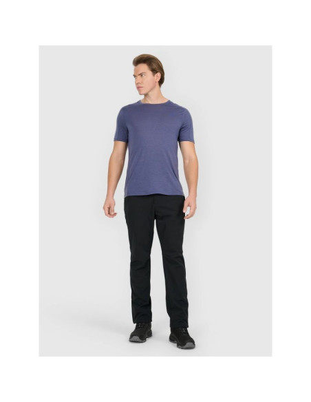 Koszulka trekkingowa z wełną merino męska 4f 4fwaw25tftsm1526-32s