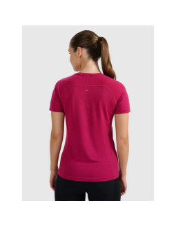 Koszulka trekkingowa z wełną merino damska 4f 4fwaw25tftsf1527-53s 2