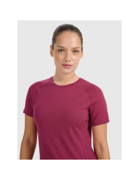 Koszulka trekkingowa z wełną merino damska 4f 4fwaw25tftsf1527-53s