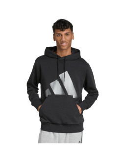 Bluza męska adidas holiday 3s hoodie czarna jm1698
