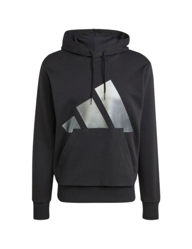 Bluza męska adidas holiday 3s hoodie czarna jm1698