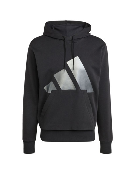 Bluza męska adidas holiday 3s hoodie czarna jm1698