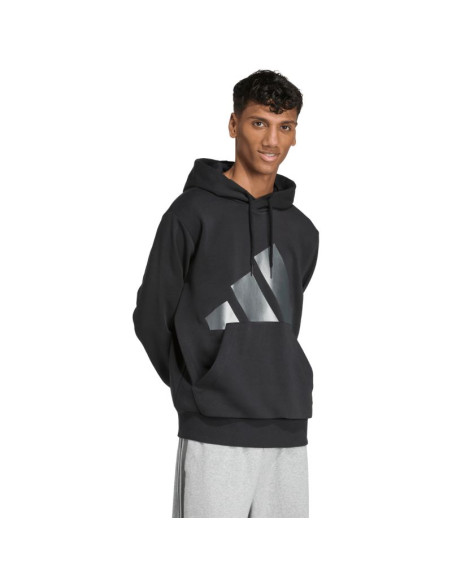 Bluza męska adidas holiday 3s hoodie czarna jm1698