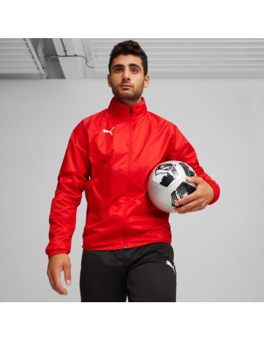 Kurtka męska puma team goal all weather czerwona 659038 01