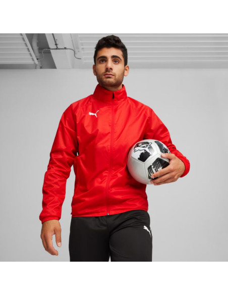 Kurtka męska puma team goal all weather czerwona 659038 01