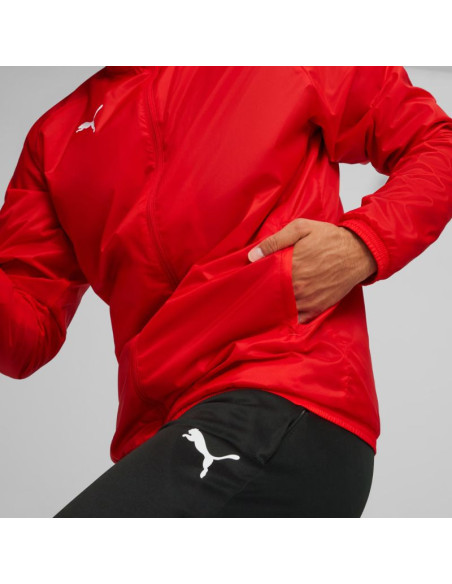 Kurtka męska puma team goal all weather czerwona 659038 01