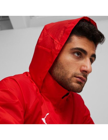 Kurtka męska puma team goal all weather czerwona 659038 01