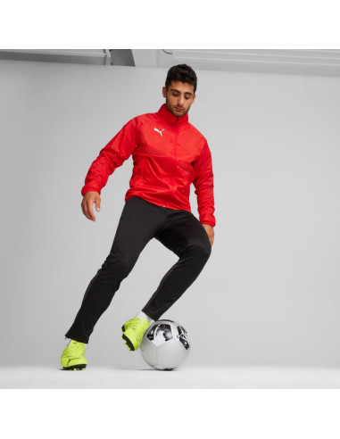 Kurtka męska puma team goal all weather czerwona 659038 01
