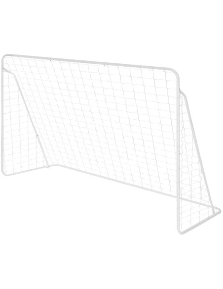 Bramka do piłki nożnej enero z siatką 240x150x90cm fi 25 i 22mm