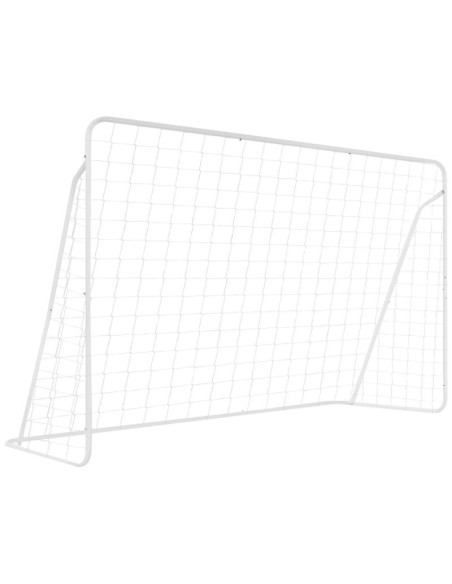 Bramka do piłki nożnej enero z siatką 240x150x90cm fi 25 i 22mm