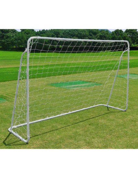 Bramka do piłki nożnej enero z siatką 240x150x90cm fi 25 i 22mm