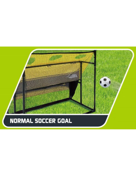 Zestaw treningowy do piłki nożnej bramka rama treningowa 2w1