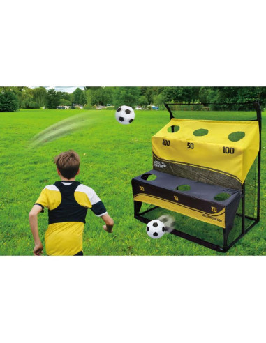 Zestaw treningowy do piłki nożnej bramka rama treningowa 2w1