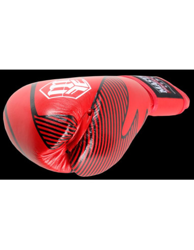 Rękawice bokserskie skórzane masters rbt-red 12 oz