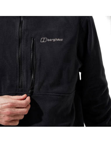 Bluza polarowa męska berghaus prism pt hz  roz. m czarna