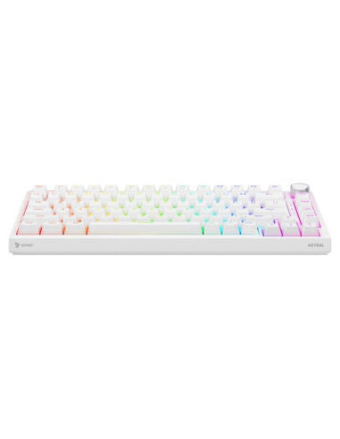 Savio klawiatura mechaniczna astral white outemu white jade rgb