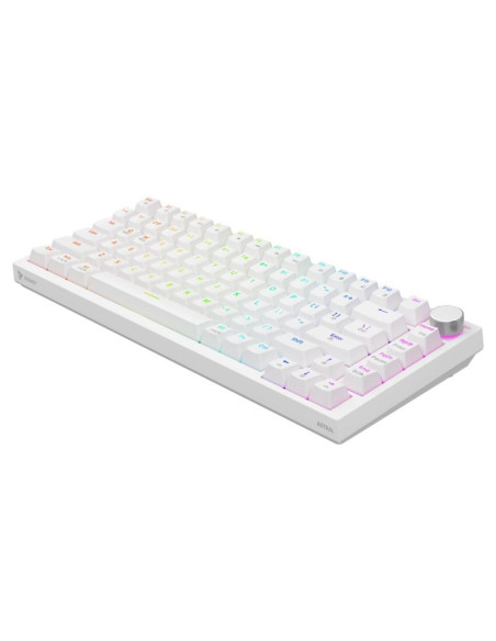 Savio klawiatura mechaniczna astral white outemu white jade rgb