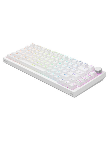 Savio klawiatura mechaniczna astral white outemu white jade rgb