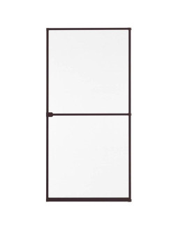 Moskitiera drzwi alu 100x215 brąz basic plus