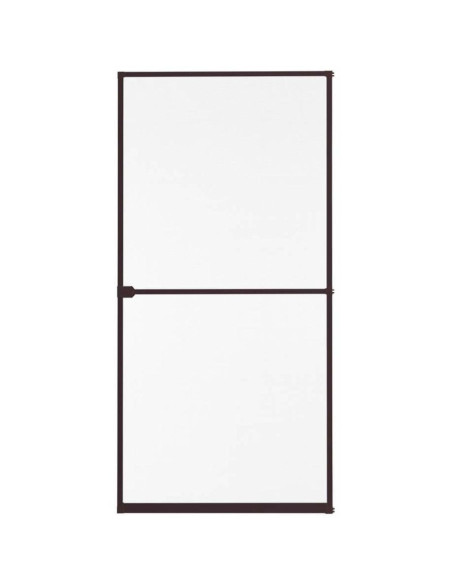 Moskitiera drzwi alu 100x215 brąz basic plus