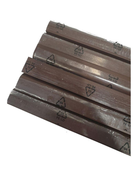 Moskitiera drzwi alu 100x215 brąz basic plus