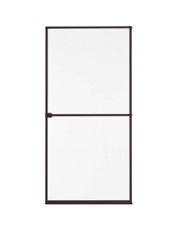 Moskitiera drzwi alu 100x215 brąz basic