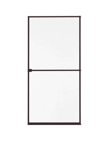 Moskitiera drzwi alu 100x215 brąz basic