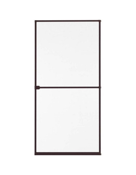 Moskitiera drzwi alu 100x215 brąz basic
