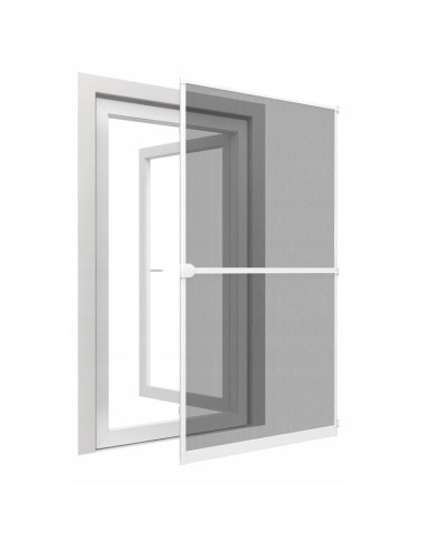 Moskitiera drzwi alu 100x215 biała basic plus