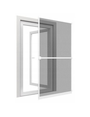 Moskitiera drzwi alu 100x215 biała basic plus