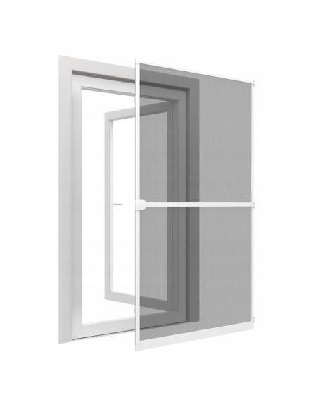 Moskitiera drzwi alu 100x215 biała basic plus