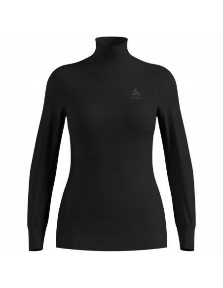 Koszulka damska odlo bl top turtle neck l/s active warm eco roz. m czarna