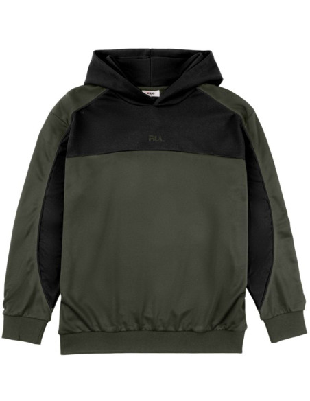 Bluza męska fila rivoli oliwkowo-czarna fam1121 63185