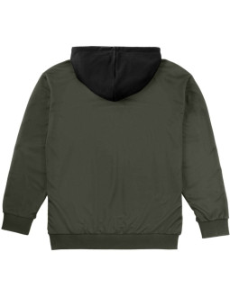 Bluza męska fila rivoli oliwkowo-czarna fam1121 63185 2