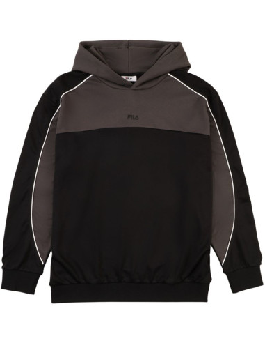 Bluza męska fila rivoli czarno-szara fam1121 83033