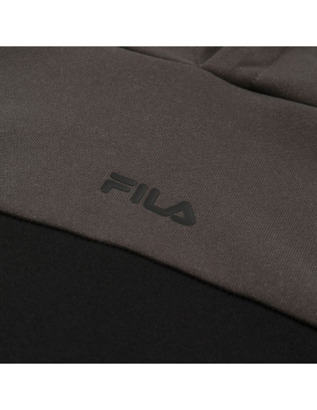 Bluza męska fila rivoli czarno-szara fam1121 83033