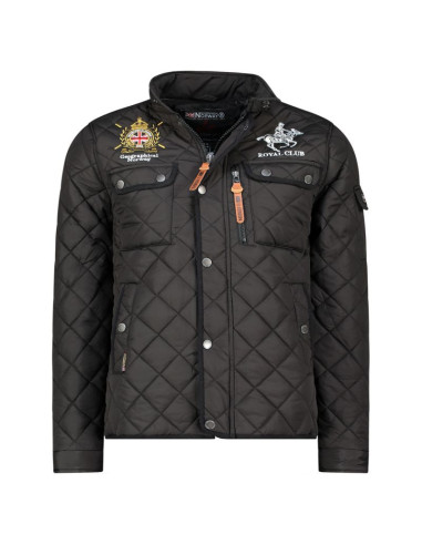 Kurtka męska geographical norway belificio  men 001 black (wy4492h/gn-noir)