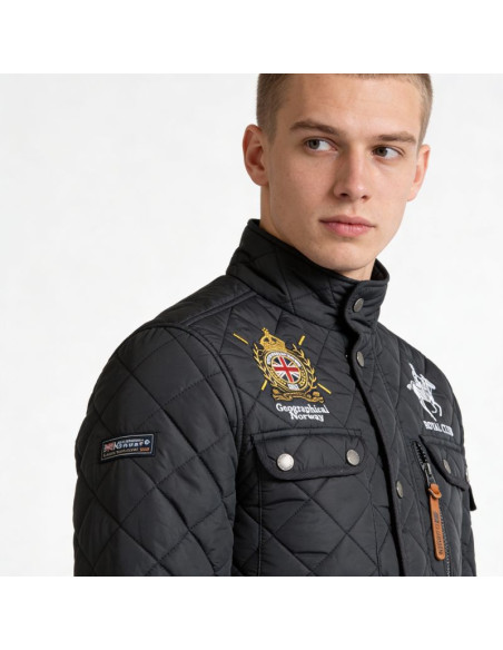 Kurtka męska geographical norway belificio  men 001 navy (wy4492h/gn-marine)