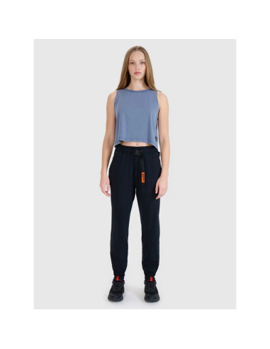 Spodnie casual damskie 4f 4fwss25ttrof1002-20s