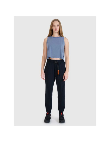 Spodnie casual damskie 4f 4fwss25ttrof1002-20s