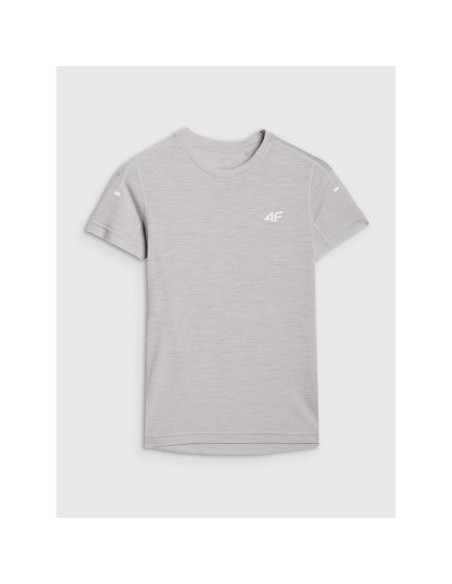 Koszulka trekkingowa z wełną merino damska 4f 4fwss25tftsf1269-27s