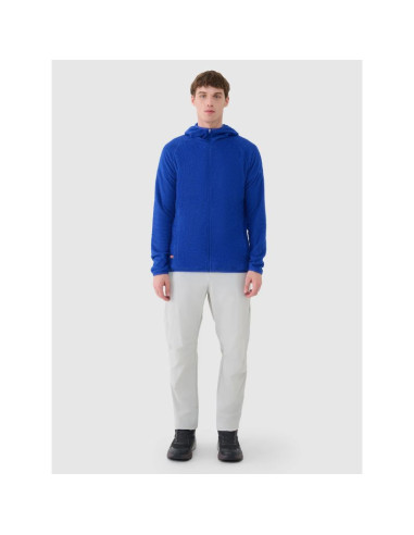 Bluza trekkingowa primaloft active rozpinana z kapturem męska 4f 4fwss25tfswm473-36s