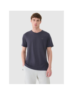 Koszulka trekkingowa z wełną merino męska 4f 4fwss25tftsm1268-22s