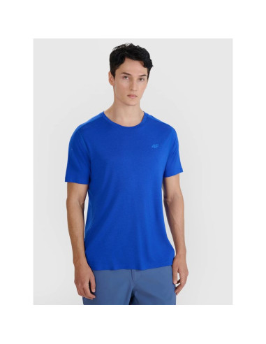 Koszulka trekkingowa z wełną merino męska 4f 4fwss25tftsm1268-36s