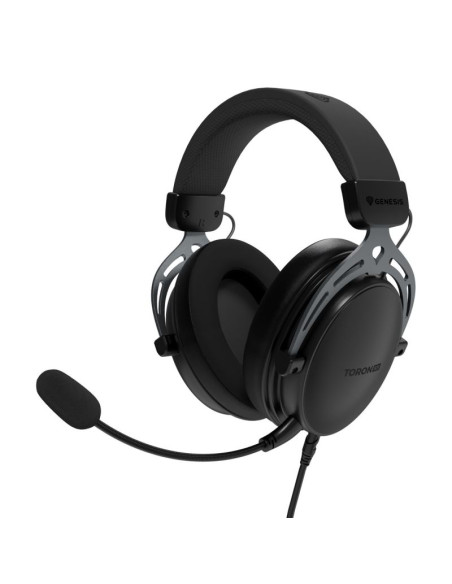 Genesis toron 531 zestaw słuchawkowy przewodowa opaska na głowę gaming czarny