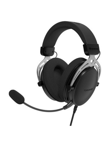 Genesis toron 531 zestaw słuchawkowy przewodowa opaska na głowę gaming czarny