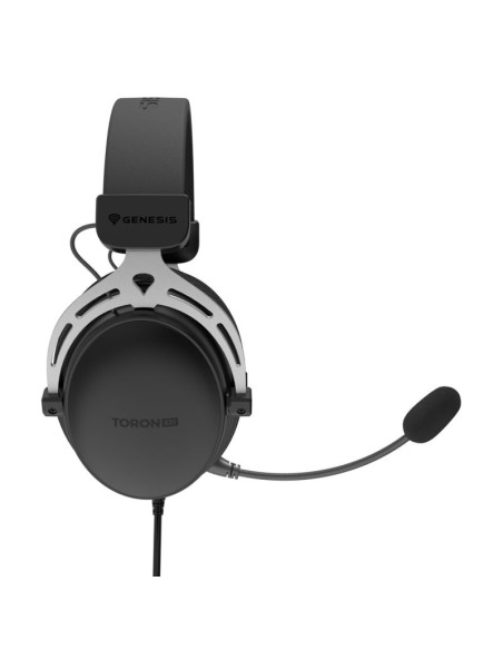 Genesis toron 531 zestaw słuchawkowy przewodowa opaska na głowę gaming czarny