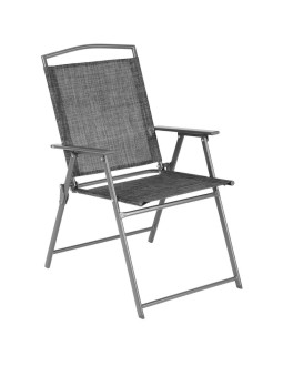 Krzesła ogrodowe składane sydney 55x68x91cm zestaw 2 szt 2